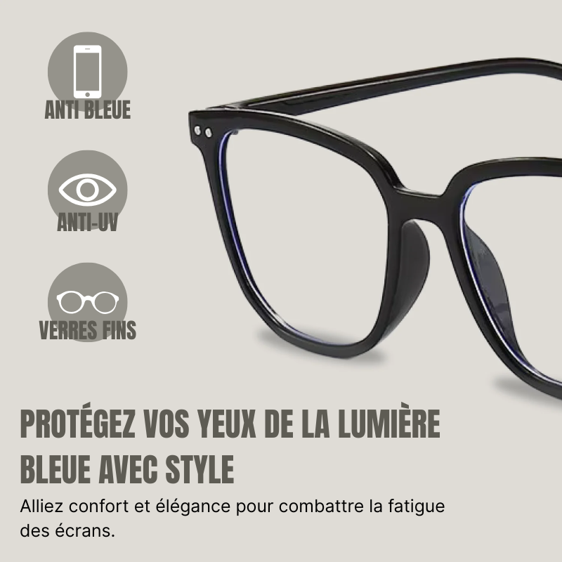 Blue anti -light glasses