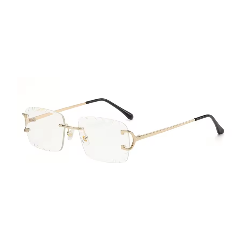 Glasses without frame