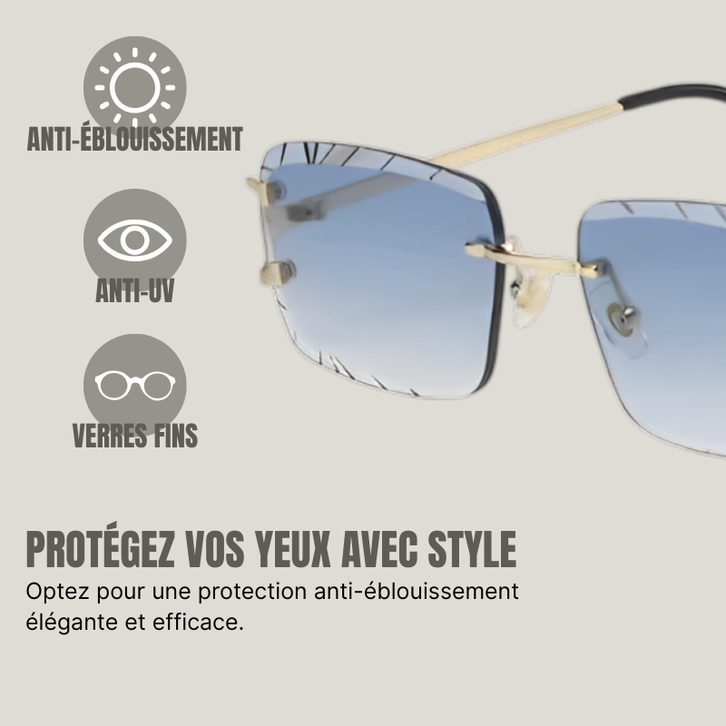 Glasses without frame